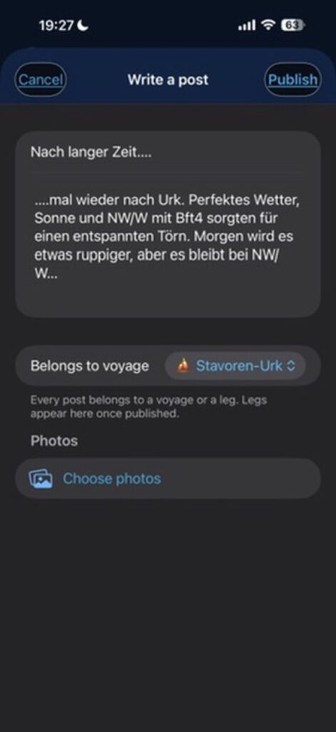 Beitrag schreiben
